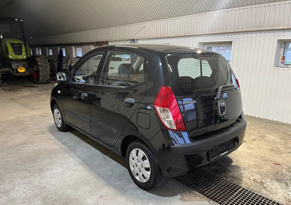 Hyundai i10 cena 9400 przebieg: 120976, rok produkcji 2009 z Bytów małe 79